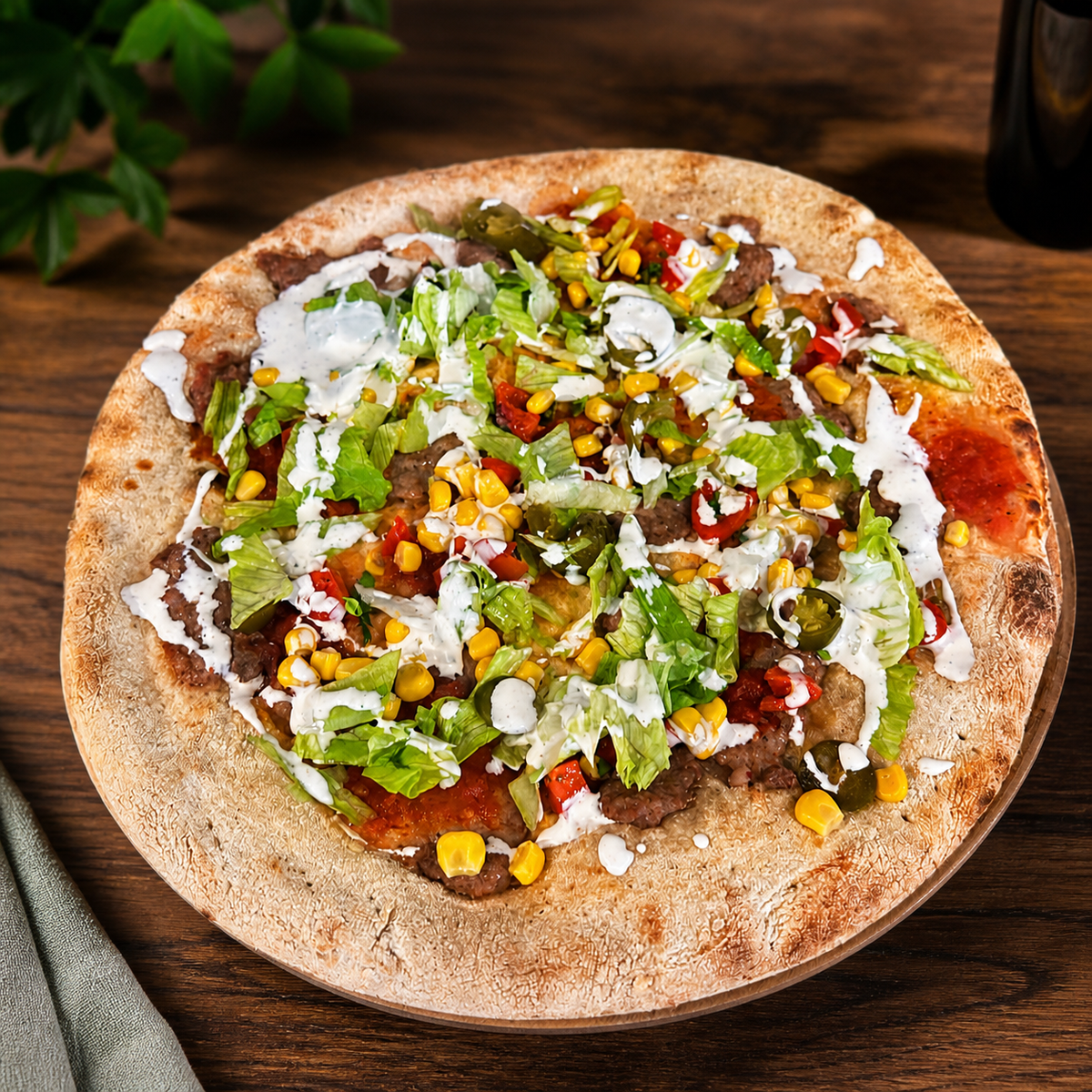 TACO PIZZA (1006 КАЛ, 51,5 ГР. ПРОТЕИН)