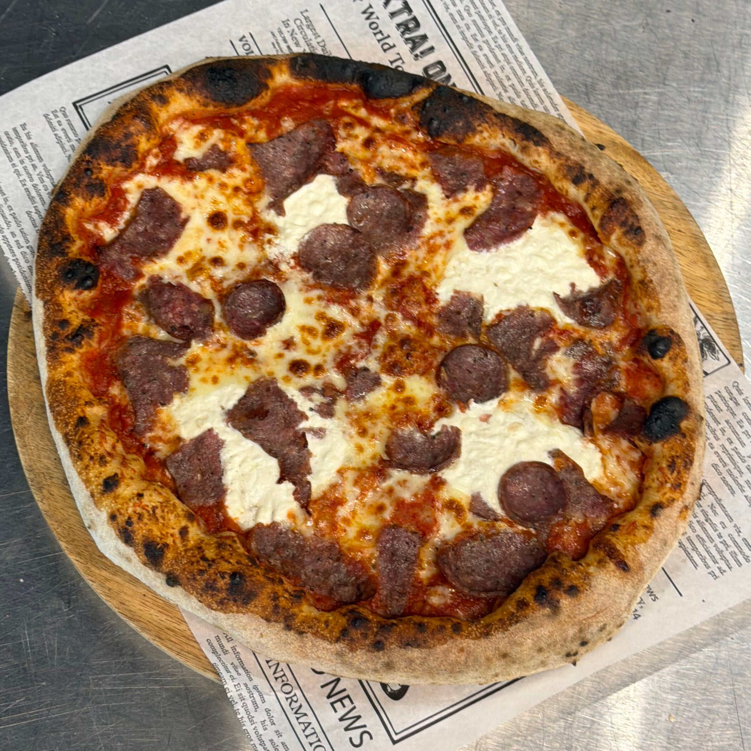 Creamy Peperoni (29см, 795кал, 45гр протеин)